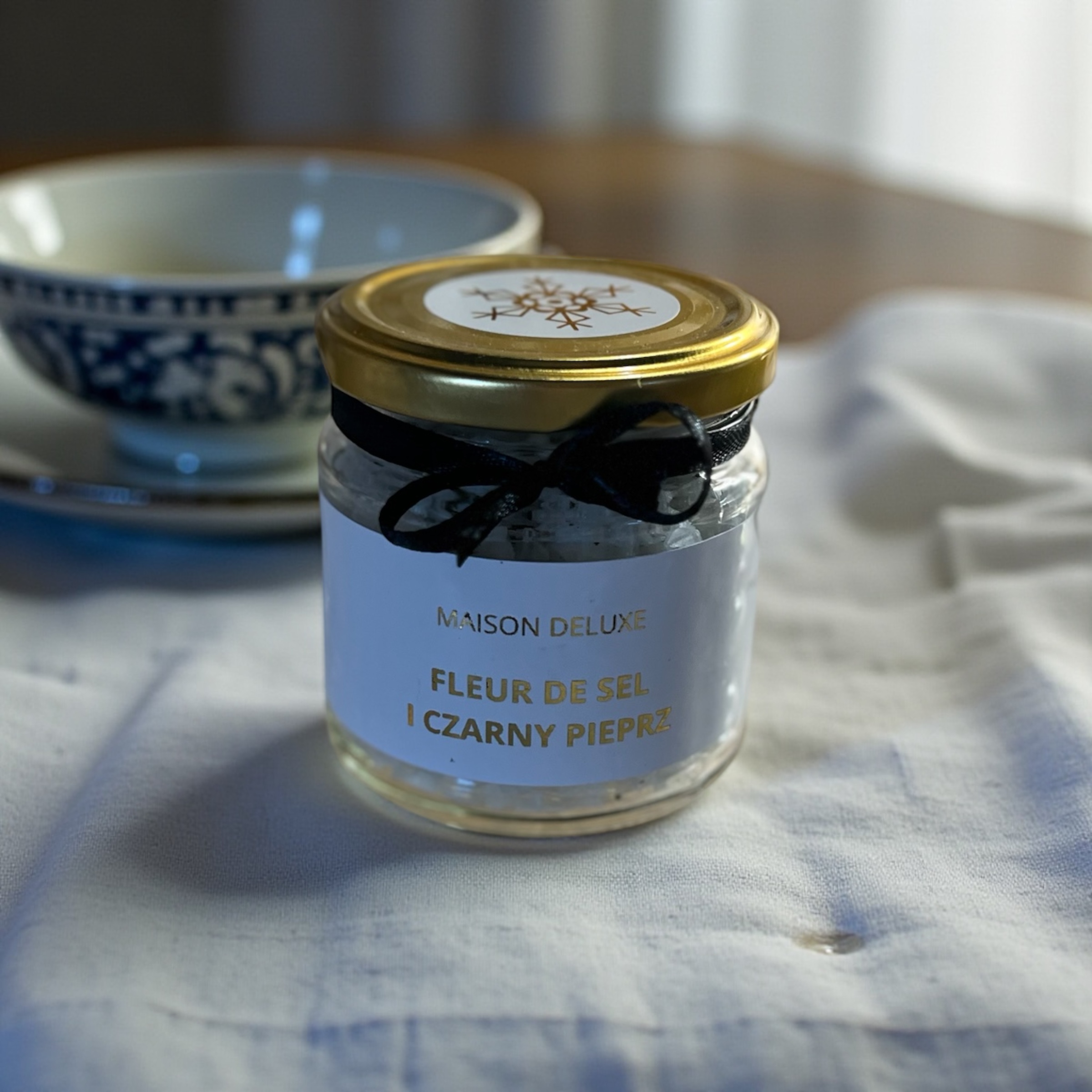 Fleur de Sel i czarny pieprz 70g